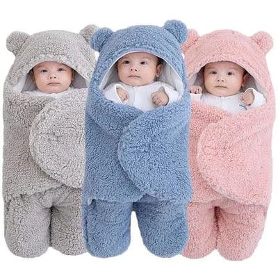Cobertor de Ursinho para Bebê Dormir Seguro e Confortável - Martch