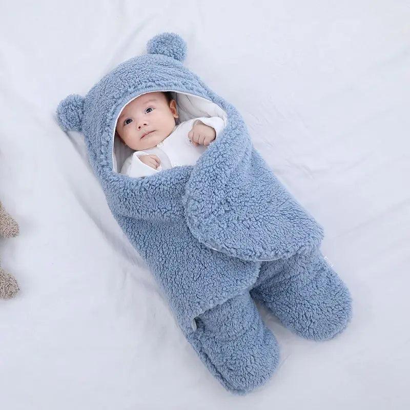 Cobertor de Ursinho para Bebê Dormir Seguro e Confortável - Martch