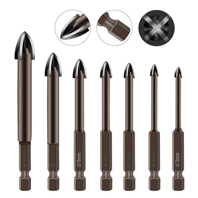 Kit 7 Brocas Indestrutíveis Universal - Martch
