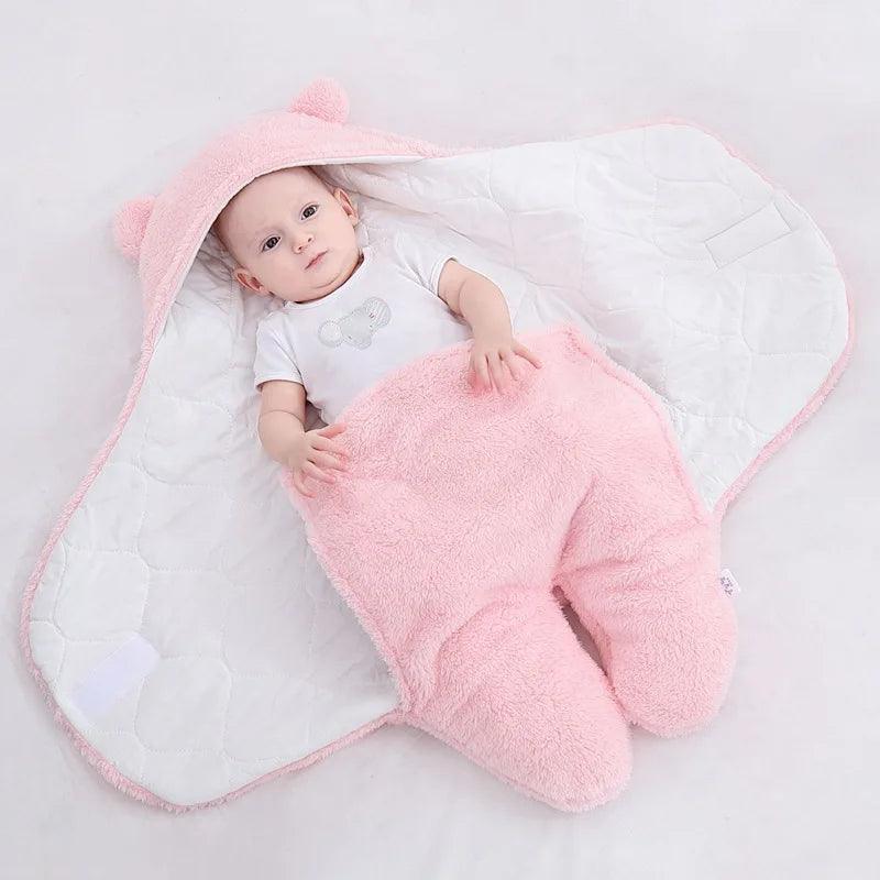 Cobertor de Ursinho para Bebê Dormir Seguro e Confortável - Martch